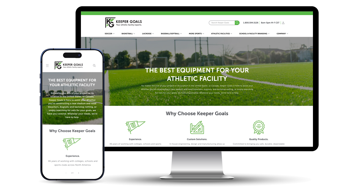 Keeper Goals website