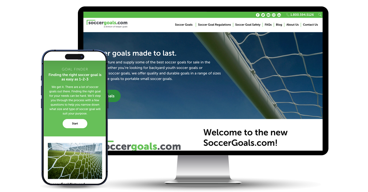 Soccer Goals website